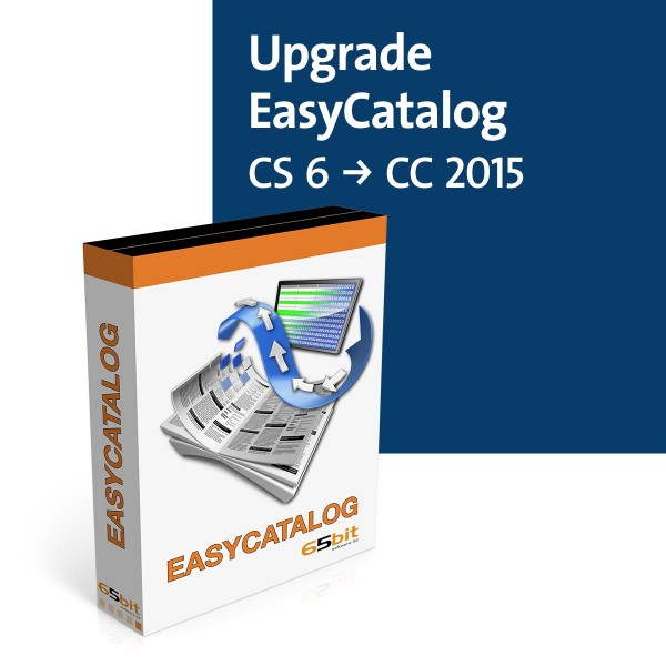 EasyCatalog Single-Version Upgrade Vollversion (CS6 auf CC2015)